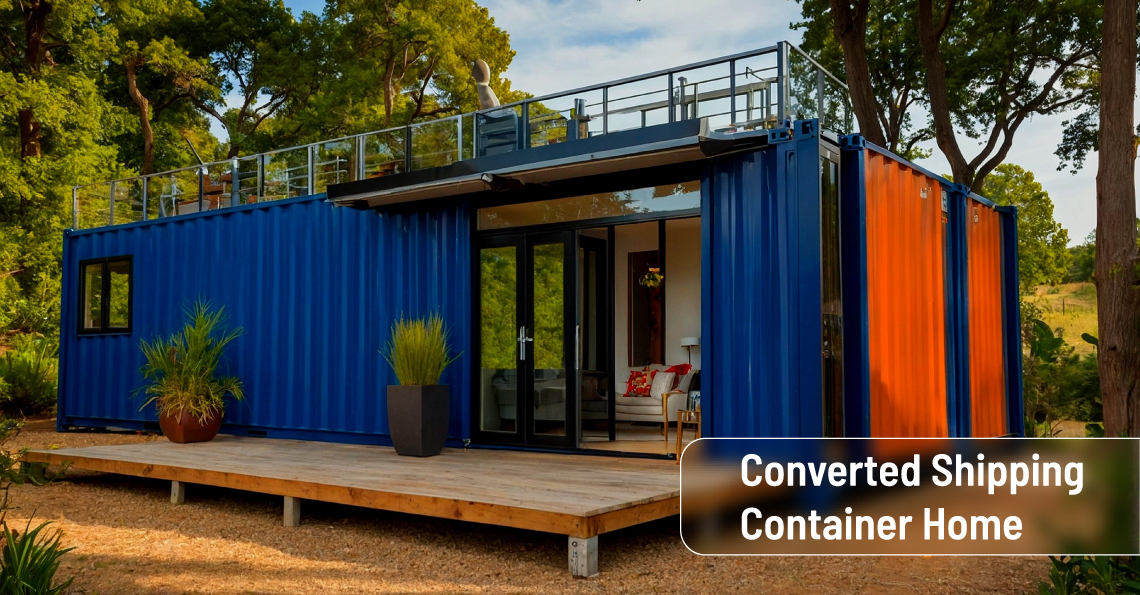 Converted Shipping Containers Home