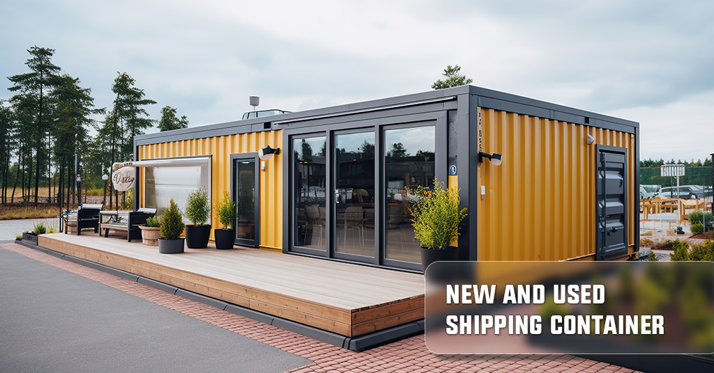 new and used shipping containers home